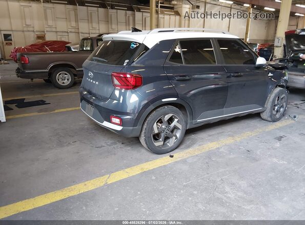 KMHRC8A32NU151892 2022 HYUNDAI VENUE Blue უკანა მარჯვენა