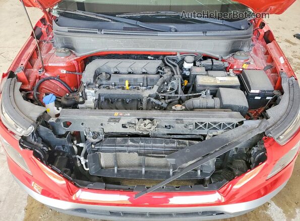 KMHRC8A32NU152427 2022 HYUNDAI VENUE Red Շարժիչի բաժամունքի տեսք