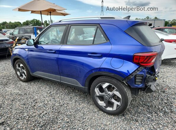 KMHRC8A32NU171785 2022 HYUNDAI VENUE Blue Հետևի ձախ