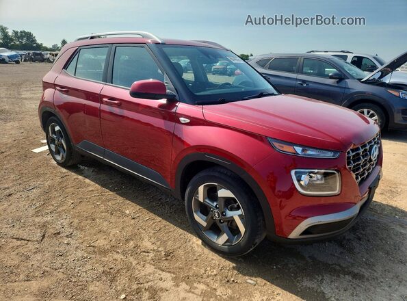 KMHRC8A32NU201481 2022 HYUNDAI VENUE Red Front right