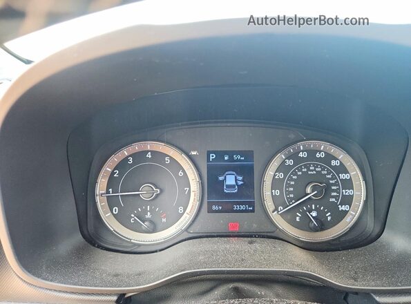 KMHRC8A32NU201481 2022 HYUNDAI VENUE Red Instrument cluster view