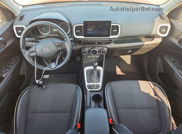 KMHRC8A32NU201481 2022 HYUNDAI VENUE Red Dashboard view