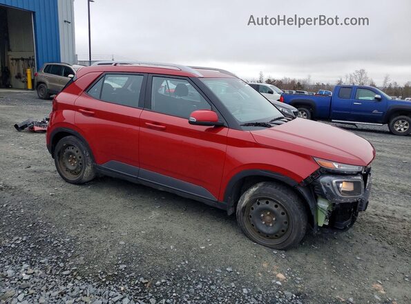 KMHRC8A32NU206325 2022 HYUNDAI VENUE Red Przód prawy
