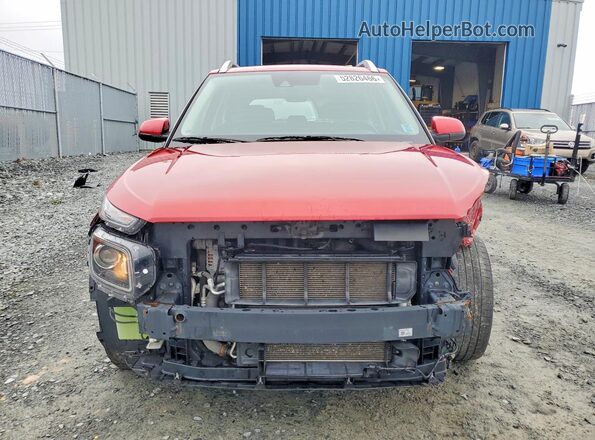 KMHRC8A32NU206325 2022 HYUNDAI VENUE Red Widok z przodu