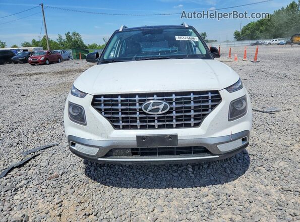 KMHRC8A32PU244513 2023 HYUNDAI VENUE White Դիմացի տեսք