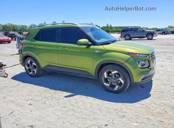 KMHRC8A32PU259268 2023 HYUNDAI VENUE Green Передня права чверть