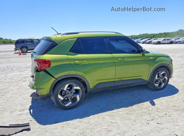 KMHRC8A32PU259268 2023 HYUNDAI VENUE Green Задня права чверть