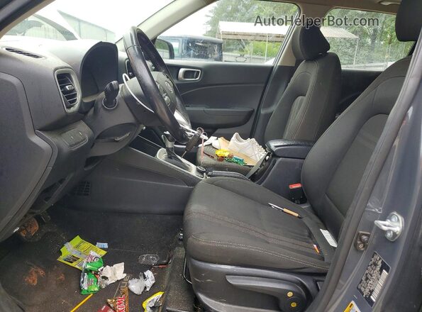 KMHRC8A32PU272814 2023 HYUNDAI VENUE Charcoal Vista interior delantera