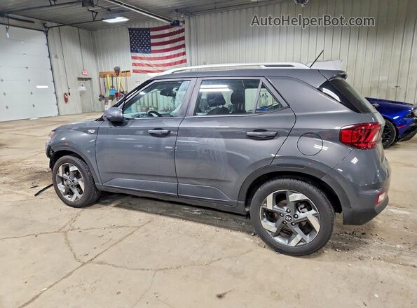 KMHRC8A32SU364322 2025 HYUNDAI VENUE Gray Trasero izquierdo