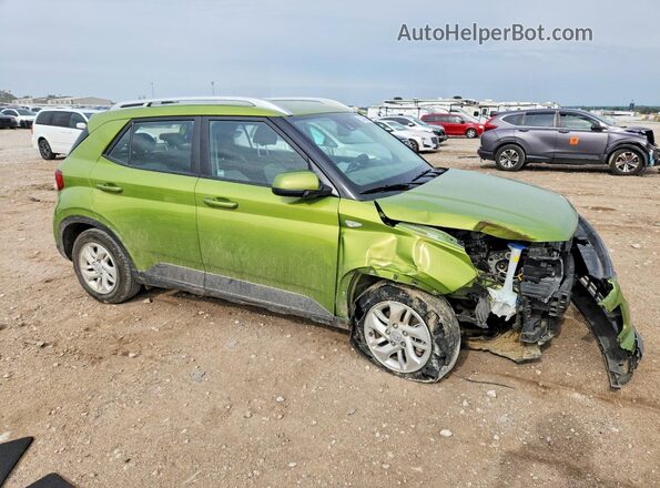 KMHRC8A33LU025649 2020 HYUNDAI VENUE Green Przód prawy