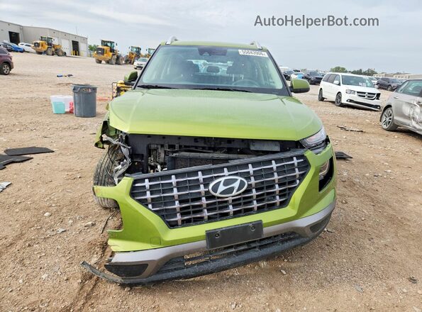 KMHRC8A33LU025649 2020 HYUNDAI VENUE Green Widok z przodu