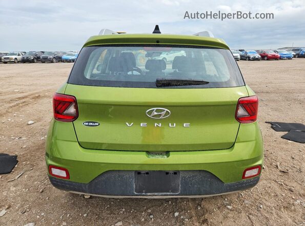 KMHRC8A33LU025649 2020 HYUNDAI VENUE Green Widok z tyłu