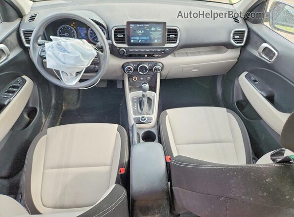 KMHRC8A33LU025649 2020 HYUNDAI VENUE Green Widok deski rozdzielczej