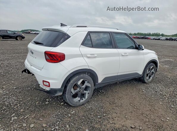 KMHRC8A33LU040376 2020 HYUNDAI VENUE White Հետևի աջ