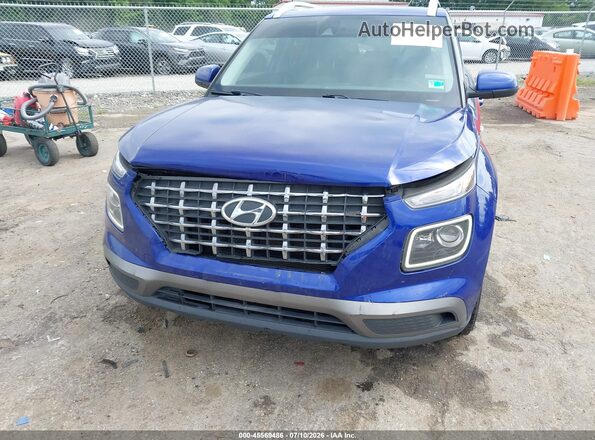 KMHRC8A33LU043665 2020 HYUNDAI VENUE Blue წინა ხედი