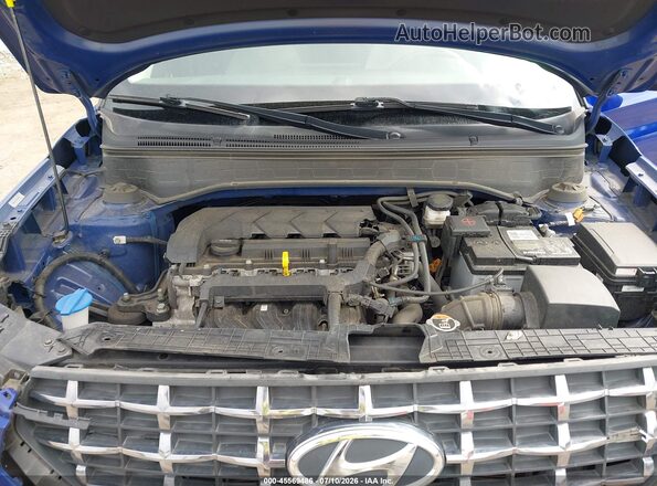 KMHRC8A33LU043665 2020 HYUNDAI VENUE Blue უკანა ხედი