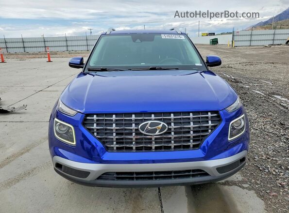 KMHRC8A33MU094472 2021 HYUNDAI VENUE Blue Vista frontal