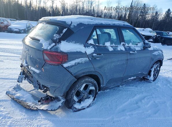 KMHRC8A33NU177904 2022 HYUNDAI VENUE Gray Rear right