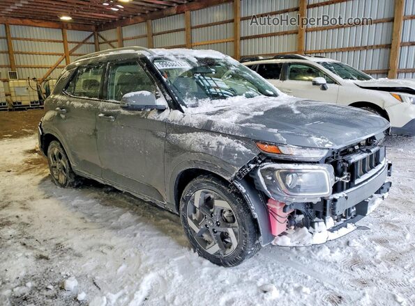 KMHRC8A33NU177904 2022 HYUNDAI VENUE Gray Front right