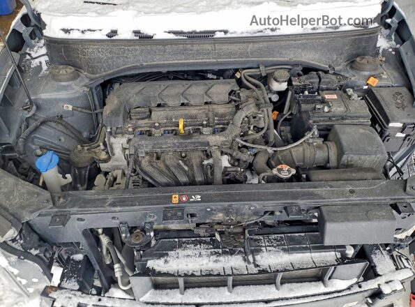 KMHRC8A33NU177904 2022 HYUNDAI VENUE Gray Engine compartment view