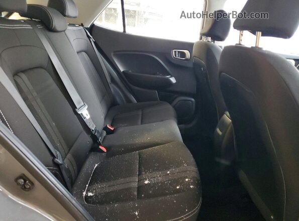 KMHRC8A33NU177904 2022 HYUNDAI VENUE Gray Rear interior view