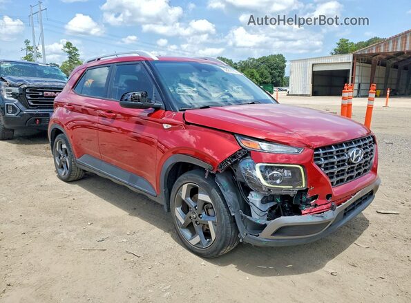 KMHRC8A33PU242298 2023 HYUNDAI VENUE Red Przód prawy