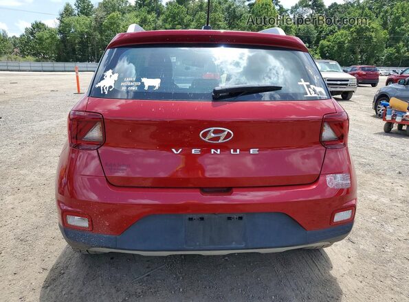KMHRC8A33PU242298 2023 HYUNDAI VENUE Red Widok z tyłu