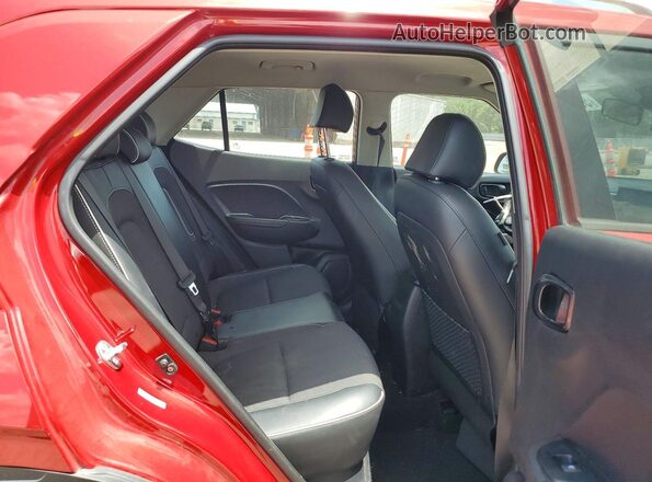 KMHRC8A33PU242298 2023 HYUNDAI VENUE Red Widok tylnych siedzeń