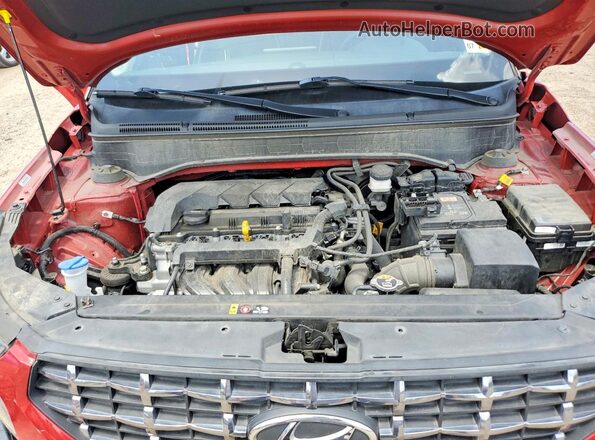 KMHRC8A33PU242298 2023 HYUNDAI VENUE Red Widok wnętrza z tyłu