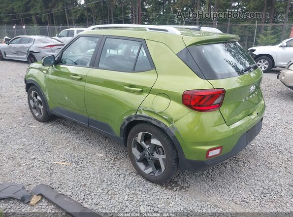 KMHRC8A33PU257254 2023 HYUNDAI VENUE Зеленый Задняя левая четверть
