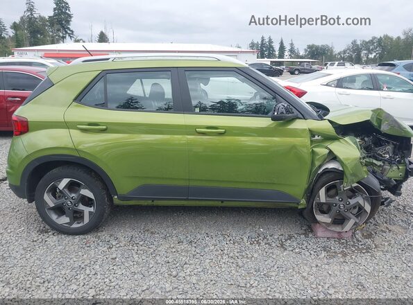 KMHRC8A33PU257254 2023 HYUNDAI VENUE Зеленый Панорамный вид салона 360°