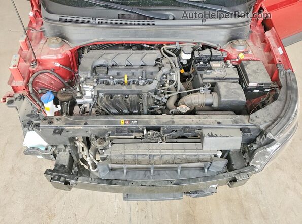 KMHRC8A33RU329752 2024 HYUNDAI VENUE Red Rear interior view
