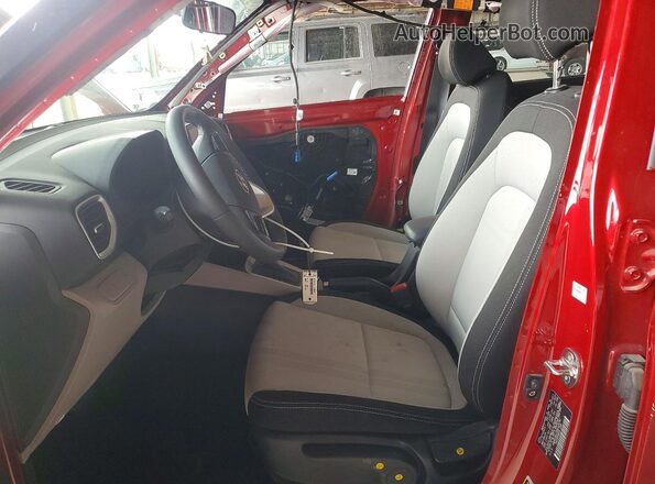 KMHRC8A33RU329752 2024 HYUNDAI VENUE Red Front interior view