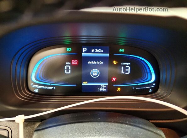 KMHRC8A33TU462261 2026 HYUNDAI VENUE Turquoise ხელსაწყოთა პანელის ხედი