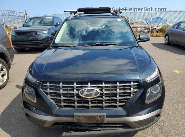 KMHRC8A34LU019553 2020 HYUNDAI VENUE Black Front view