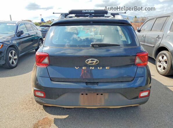 KMHRC8A34LU019553 2020 HYUNDAI VENUE Black Rear view