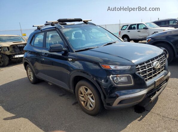 KMHRC8A34LU019553 2020 HYUNDAI VENUE Black Front right