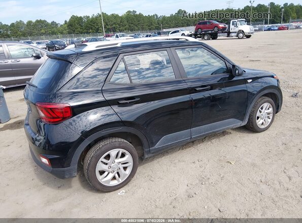 KMHRC8A34LU022551 2020 HYUNDAI VENUE Black Tył prawy