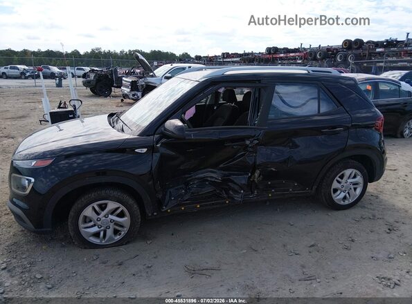 KMHRC8A34LU022551 2020 HYUNDAI VENUE Black Widok z przodu