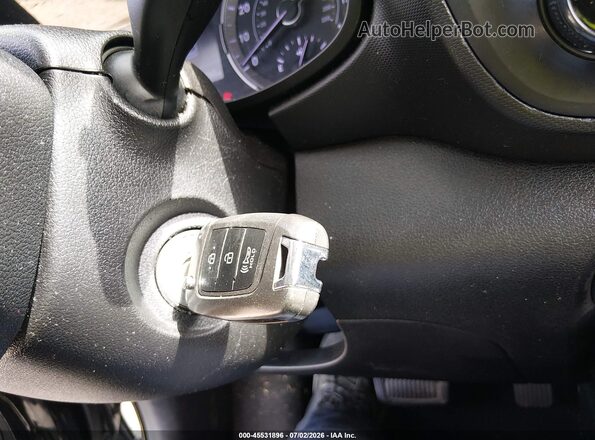 KMHRC8A34LU022551 2020 HYUNDAI VENUE Black Widok deski rozdzielczej