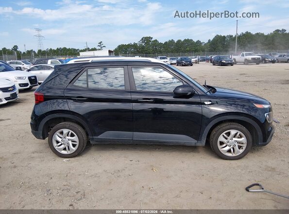 KMHRC8A34LU022551 2020 HYUNDAI VENUE Black Widok wnętrza 360 stopni