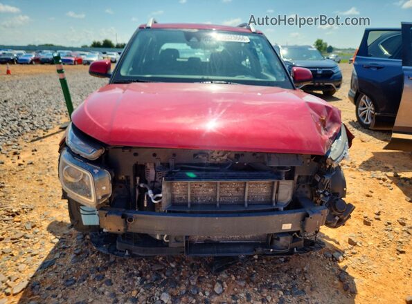 KMHRC8A34LU024932 2020 HYUNDAI VENUE Red Вид спереду