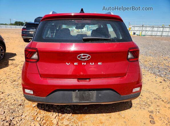 KMHRC8A34LU024932 2020 HYUNDAI VENUE Red Вид ззаду