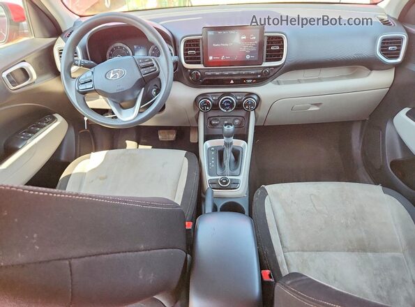 KMHRC8A34LU024932 2020 HYUNDAI VENUE Red Вид панелі приладів