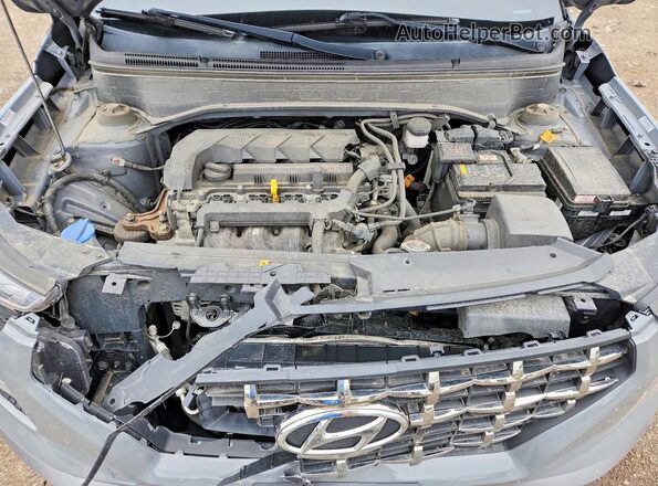 KMHRC8A34LU032240 2020 HYUNDAI VENUE Серый Вид задней части салона