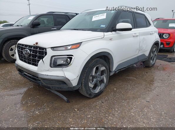 KMHRC8A34MU072657 2021 HYUNDAI VENUE Белый Передняя левая четверть