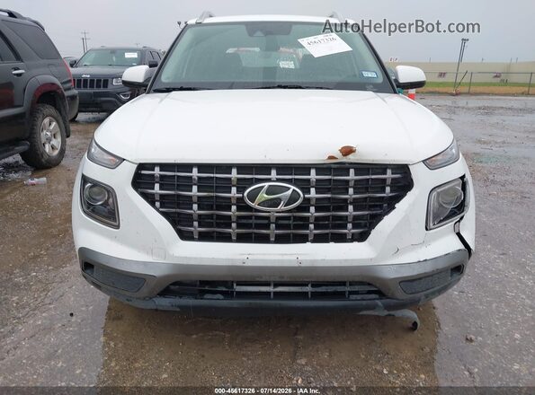 KMHRC8A34MU072657 2021 HYUNDAI VENUE Белый Вид щитка приборов