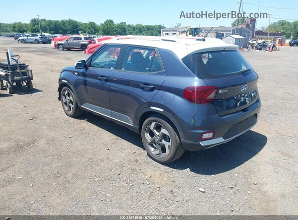 KMHRC8A34PU231942 2023 HYUNDAI VENUE Dark Blue Rear left