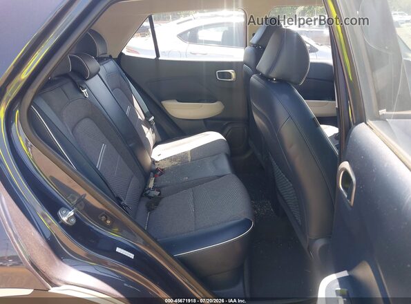 KMHRC8A34PU231942 2023 HYUNDAI VENUE Dark Blue VIN sticker view