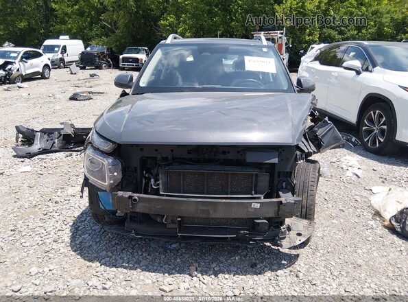 KMHRC8A34RU282716 2024 HYUNDAI VENUE Gray Widok z przodu